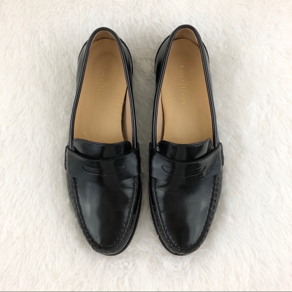 Cole Haan Shoes - Cole Haan Monroe Penny Black Patent Leather Loafer